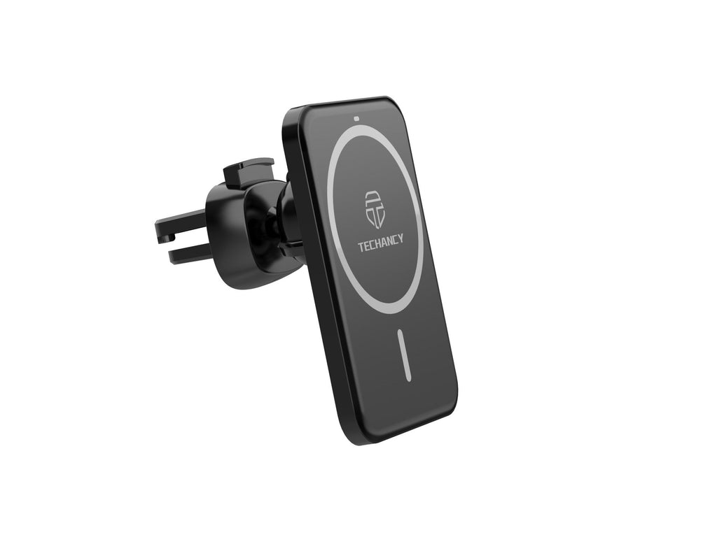 Techancy Carregador Magnético Sem Fios TF2792, 15w, Preto, Compatível Com Iphone 12 E Superiores, Compatível Com Magsafe