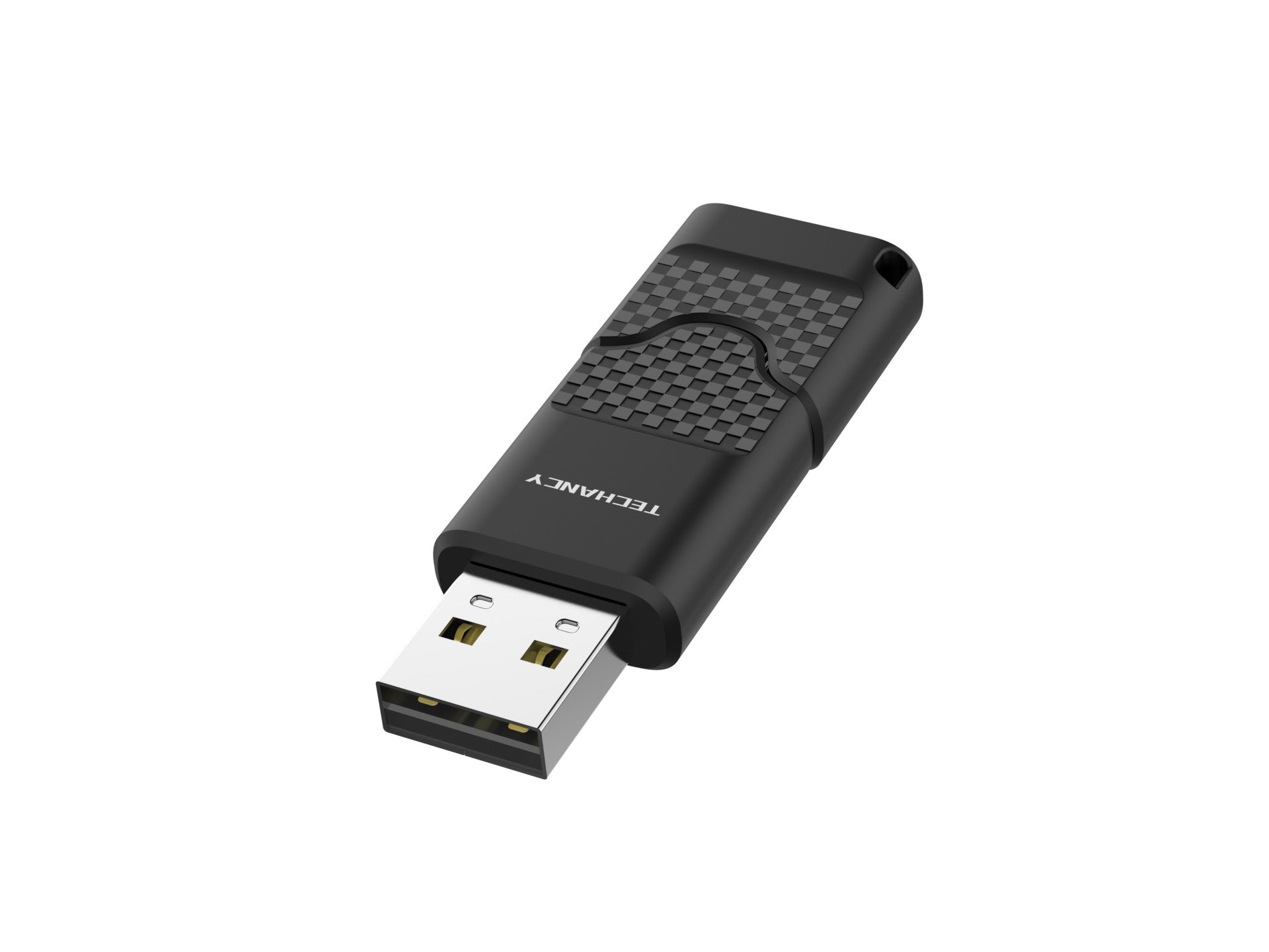 Techancy USB Flash Drive 128GB Preto LB2901, Usb 2.0, Compatível com PC/Mobile/Mac, Armazenamento seguro de ficheiros