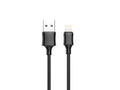 Techancy Cabo De Dados Usb-Lightning 1m Preto TB1671, Carregamento 2.4A, Compatível Com Iphone/Ipad