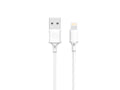 Techancy Cabo De Carregamento 3m Usb- Lightning Branco TB1672, Carregamento Rápido De 2,4 A, Carregamento De Longo Alcance 3m